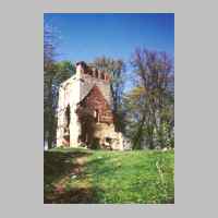 022-1082 Goldbach am 06. Mai 1994. Die Reste der Goldbacher Kirche - Der Glockenturm.jpg